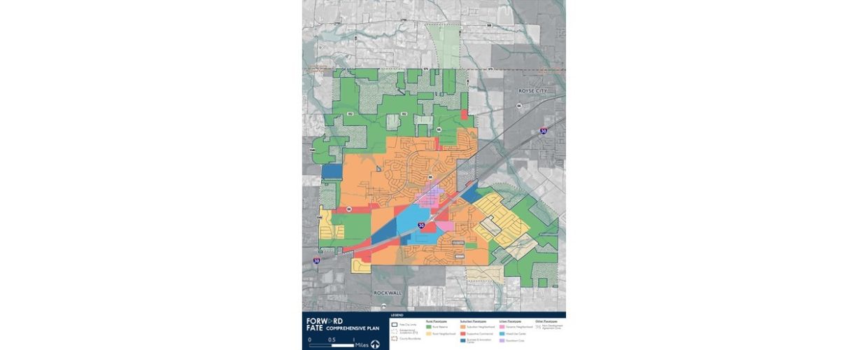 Fate Comprehensive Plan map