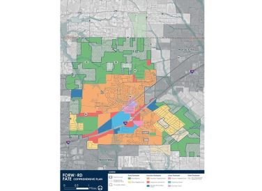 Fate Comprehensive Plan map