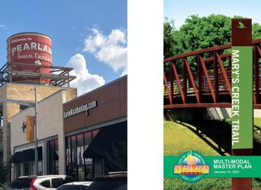 Pearland multi-modal master plan cover